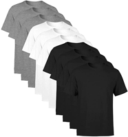 Kit 10 Camisetas Masculina SSB Brand Lisa Algodão 30.1 Premium-image